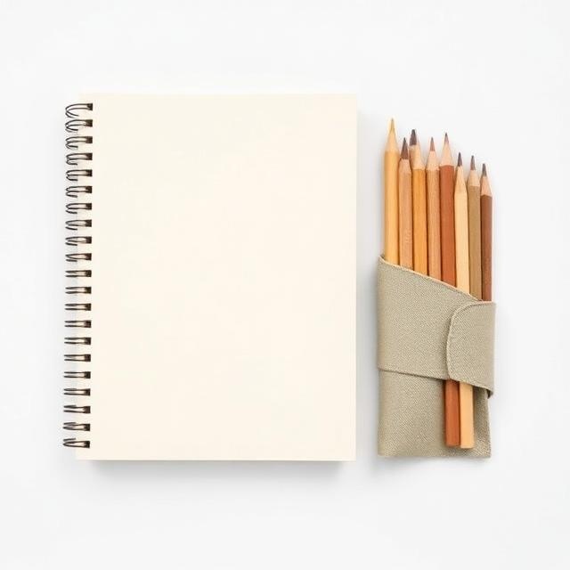 Palette Artist Sketchbook & Pencil Set