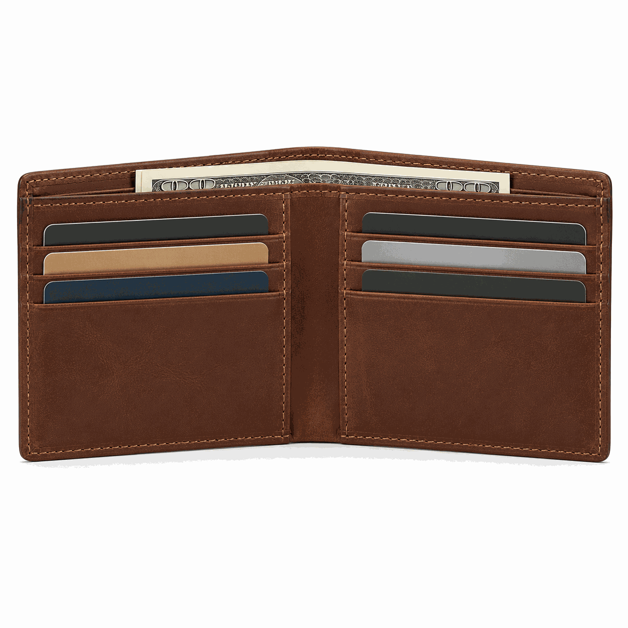 Metro Men's Bifold Leather Wallet
