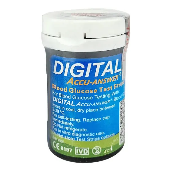 Digital Accu Answer Single Test Strips