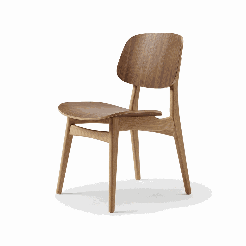 Nord Living Nordic Wooden Dining Chair